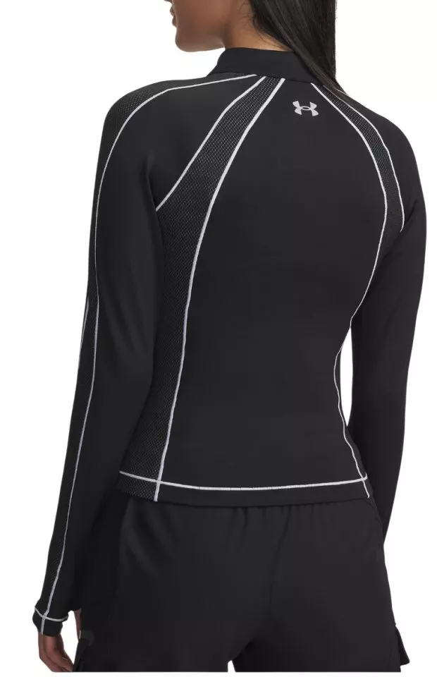 Pitkähihainen t-paita Under Armour ColdGear Textured 1/2 Zip
