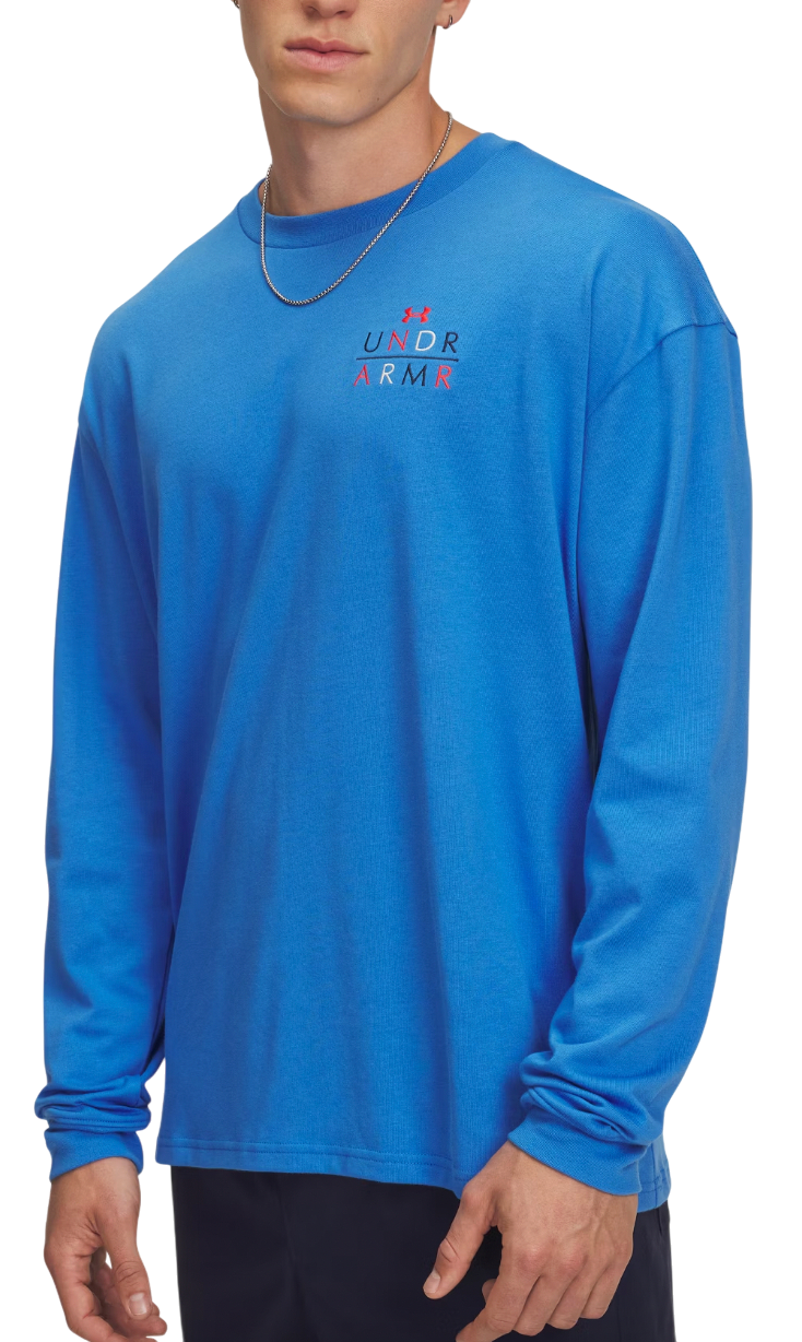Μακρυμάνικη μπλούζα Under Armour UA HWT MODERN SPORT OS LS