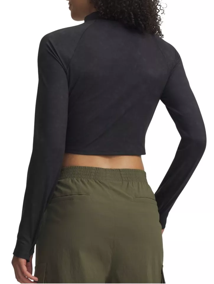 Dámské tričko s dlouhým rukávem Under Armour Meridian Suede Effect