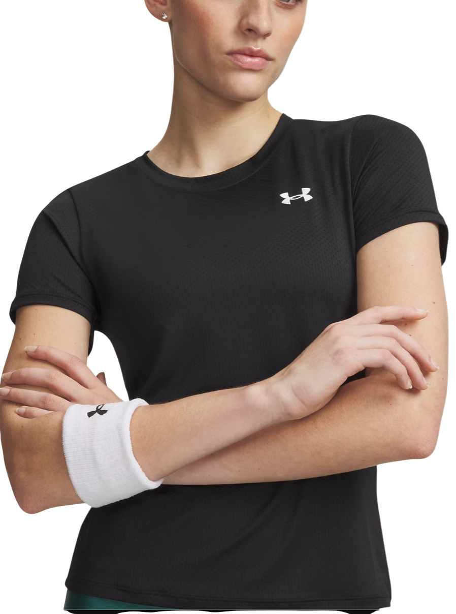 Under Armour Under Armour Tech Mesh T-Shirt Women T-shirt, L, Zwart