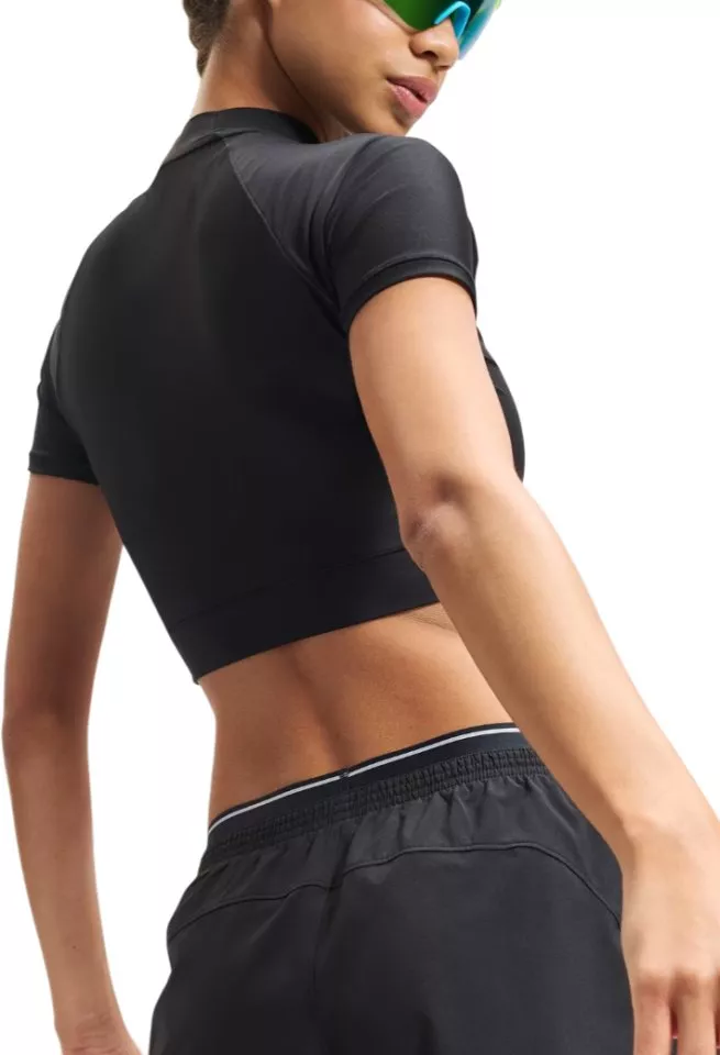 Majica Under Armour HeatGear Crop Mock SS
