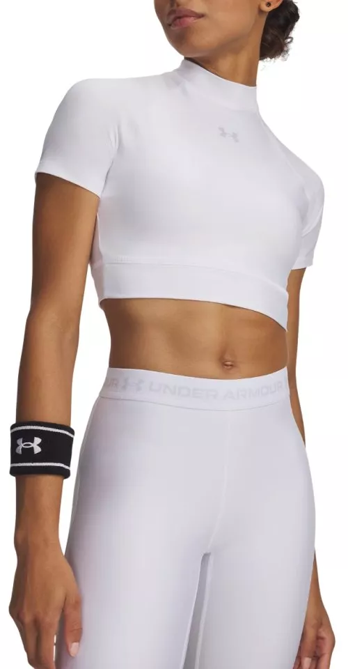 T-Shirt Under Armour HeatGear Crop Mock Women
