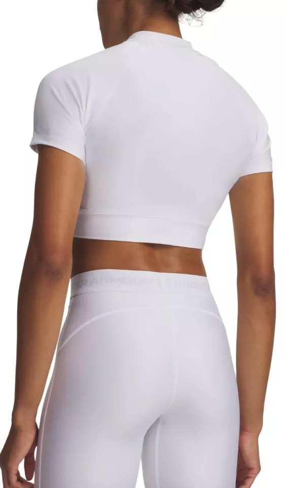 T-Shirt Under Armour HeatGear Crop Mock Women