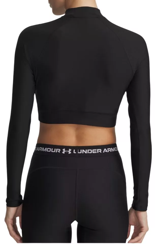 Langarm-T-Shirt Under Armour HeatGear Crop Mock Women