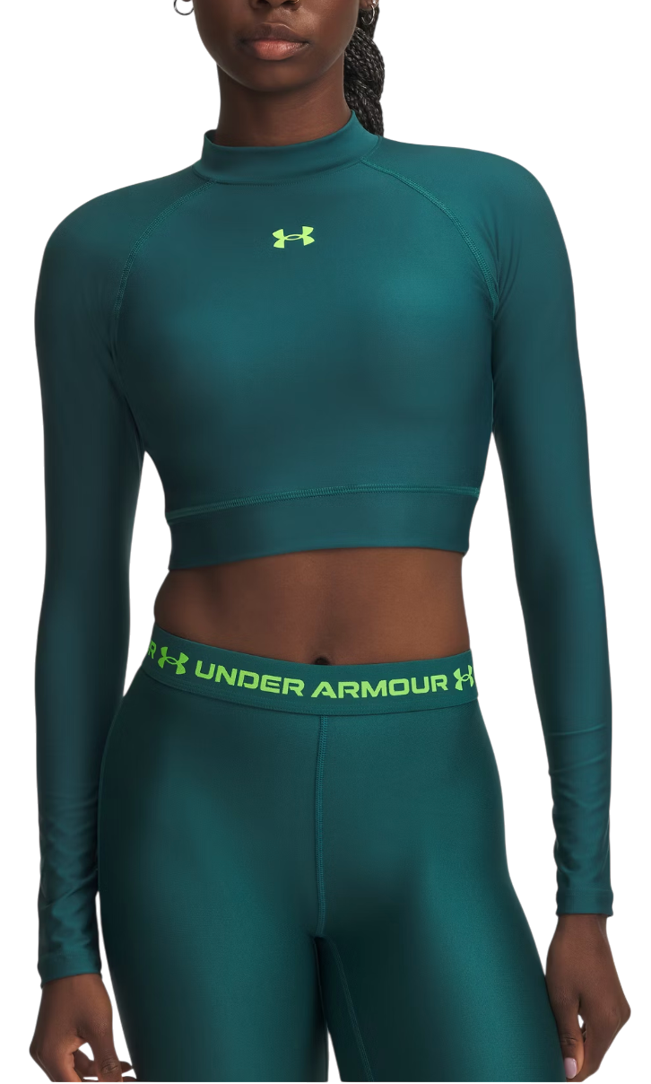 Under Armour HeatGear Crop Mock Women LS