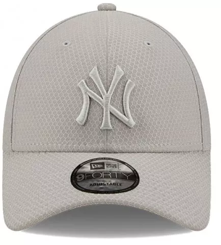 New Era NY Yankees Mono 9Forty Cap Grau FGRA