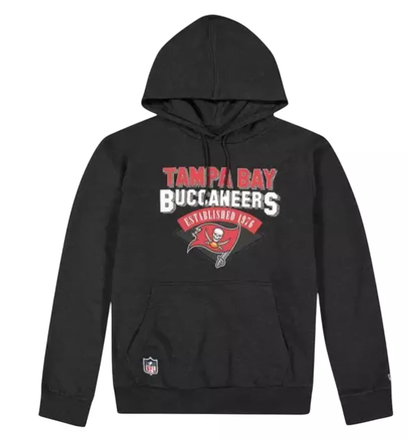 Hanorac cu gluga New Era Tampa Bay Buccaneers Logo Hoody