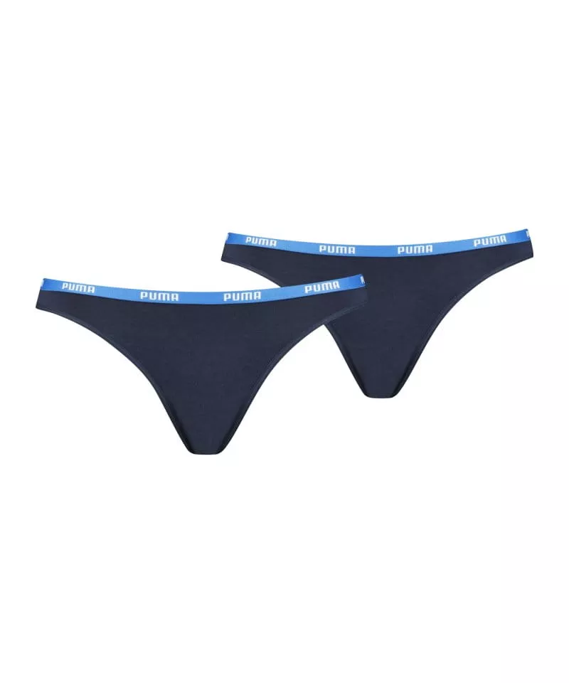 Slips Puma Bikini Slip 2er Pack Damen Blau F009