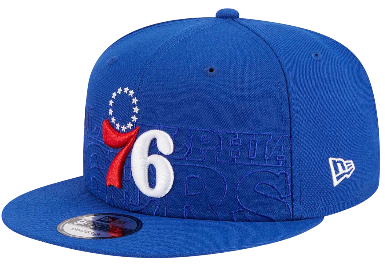 Šiltovka New Era Philadelphia 76ers Draft 9Fifty Cap