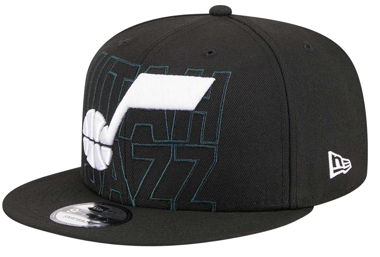 Czapka bejsbolówka New Era Utah Jazz Draft Cap