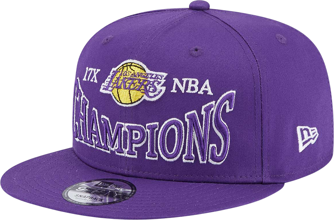 New Era 9FIFTY NBA Los Angeles Lakers Champions Patch Baseball sapka