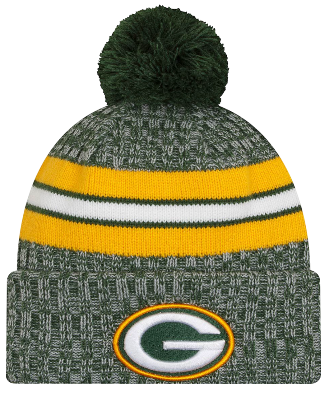 New Era Green Bay Packers Sideline Knit Beanie Sapka