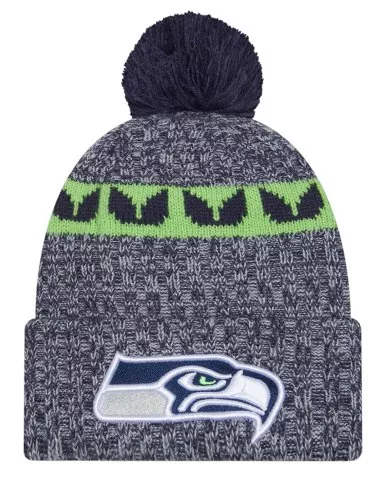 New Era Seattle Seahawks Sideline Knit Beanie