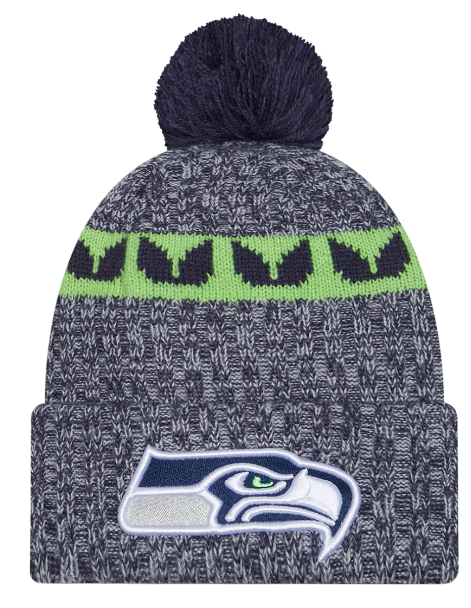 New Era Seattle Seahawks Sideline Knit Beanie Sapka