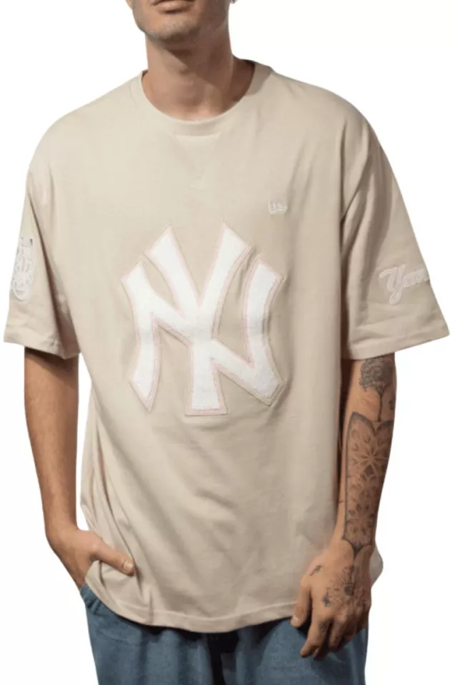 Pánské lifestyle tričko s krátkým rukávem New Era MLB New York Yankees Side Patch Injection