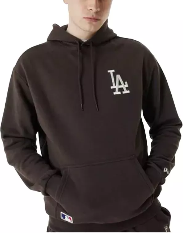 Pánská mikina s kapucí New Era MLB Angeles Dodgers League Essentials Oversized