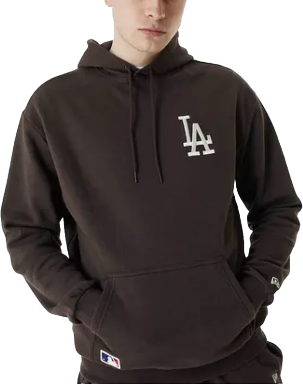Pánská mikina s kapucí New Era MLB Angeles Dodgers League Essentials Oversized