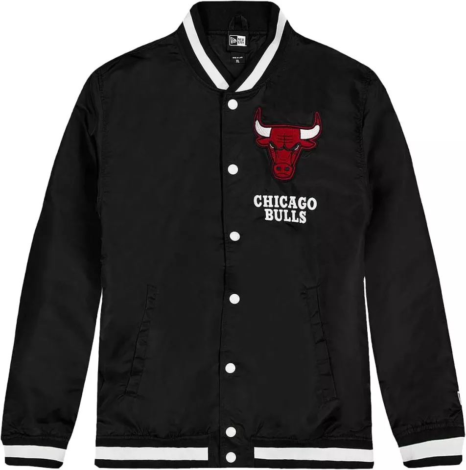 New Era Chicago Bulls Logo Varsity Jacket Dzseki