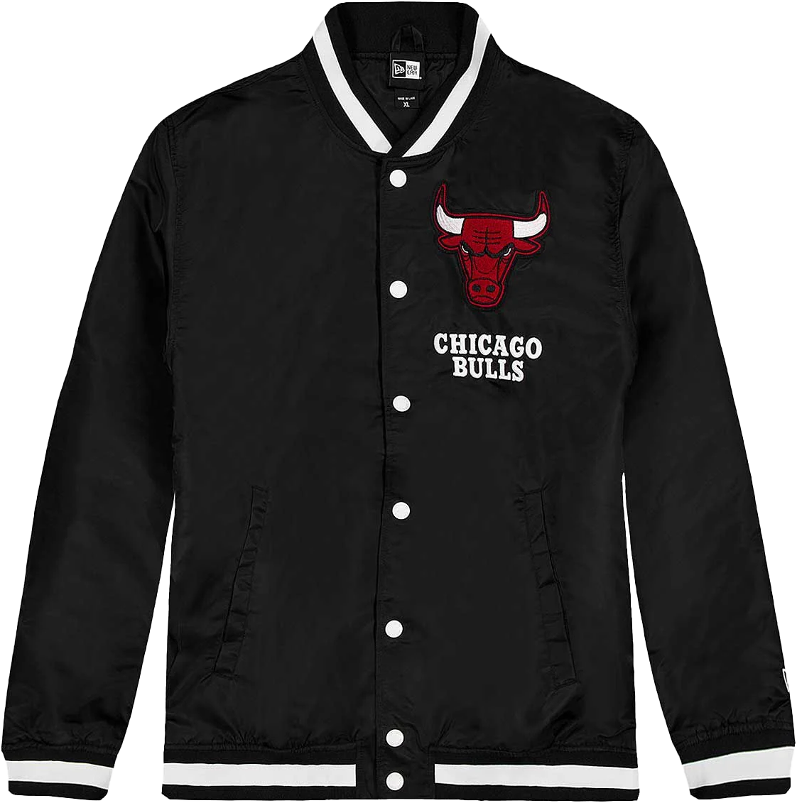New Era Chicago Bulls Logo Varsity Jacket Dzseki