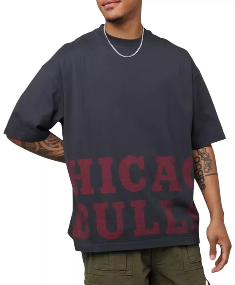 T-paita New Era NBA Chicago B. Oversized T-Shirt