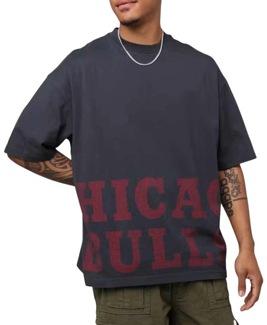 T-paita New Era NBA Chicago B. Oversized T-Shirt
