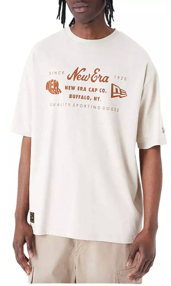 New Era Heritage Patch Oversized T-Shirt