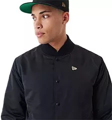 Jacheta New Era Satin Bomber