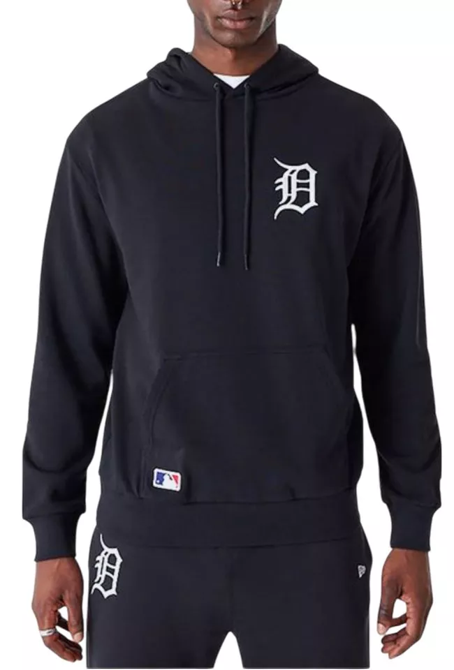 Felpe con cappuccio New Era Detroit Tigers MLB League Essentials Oversized Hoody