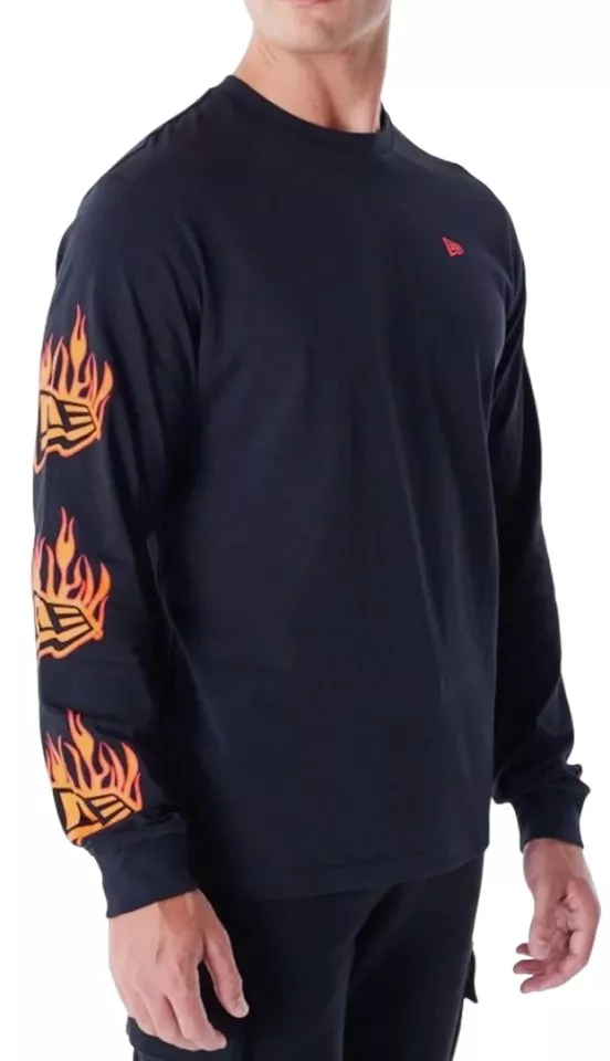 Тениска New Era Ne Flag Flame T-Shirt