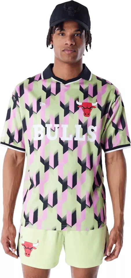Paita New Era NBA Chicago Bulls Soccer Jersey