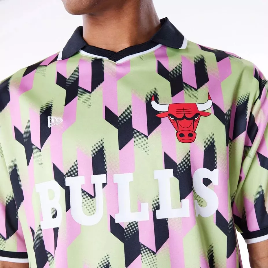 Paita New Era NBA Chicago Bulls Soccer Jersey