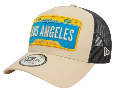 New Era Los Angeles Plate Trucker Cap