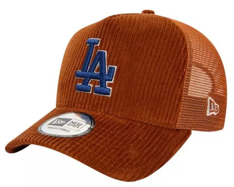 New Era MLB LA Dodgers Cord Trucker Cap