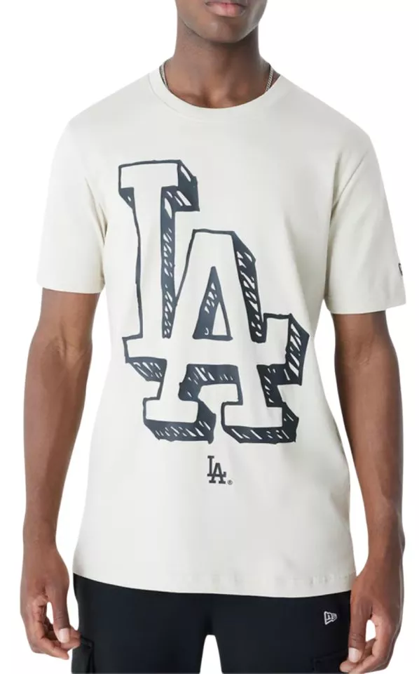 Pánské lifestyle tričko s krátkým rukávem New Era MLB Los Angeles Dodgers Doodle