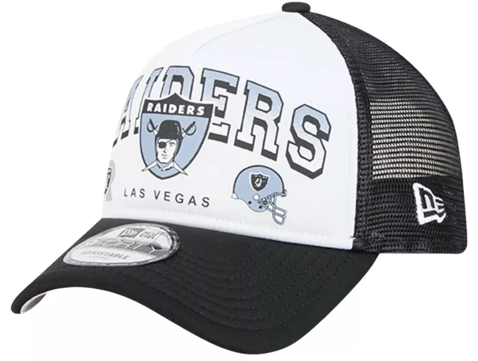 New Era Las Vegas Raiders Retro Wordmark 9Forty Aframe Baseball sapka