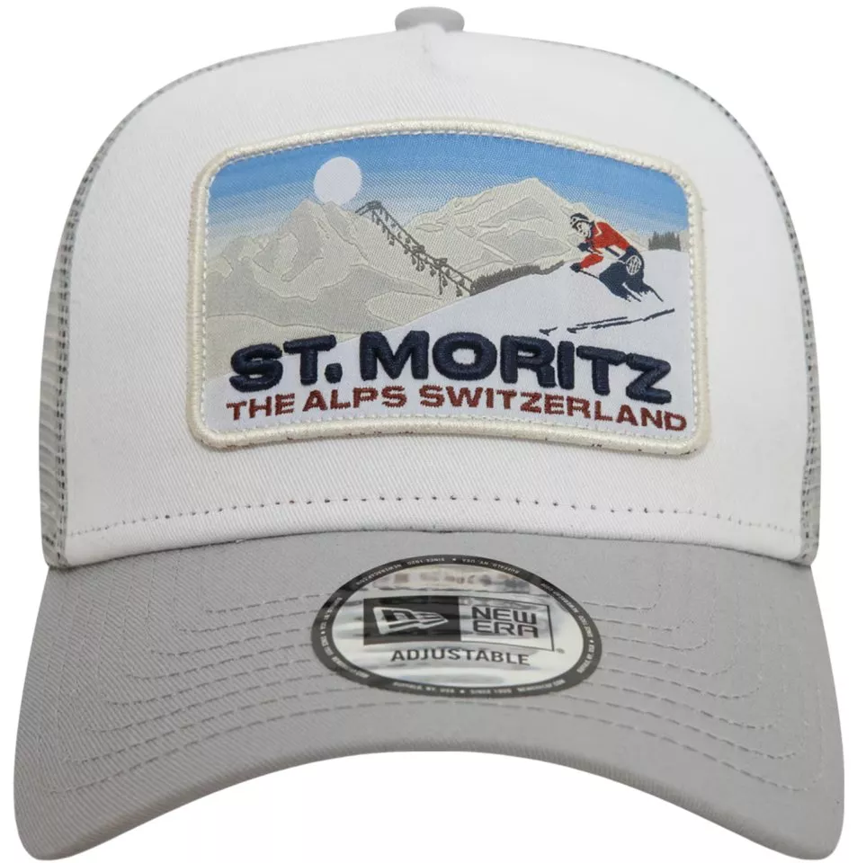 New Era St. Moritz Ski Patch Trucker Cap Baseball sapka