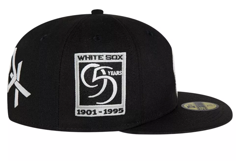 Kappe New Era MLB Chicago White Sox Patch 59Fifty Cap