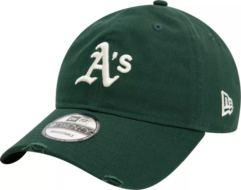 Šiltovka New Era Oakland Athletics Distressed Dark Green 9TWENTY Adjustable Cap