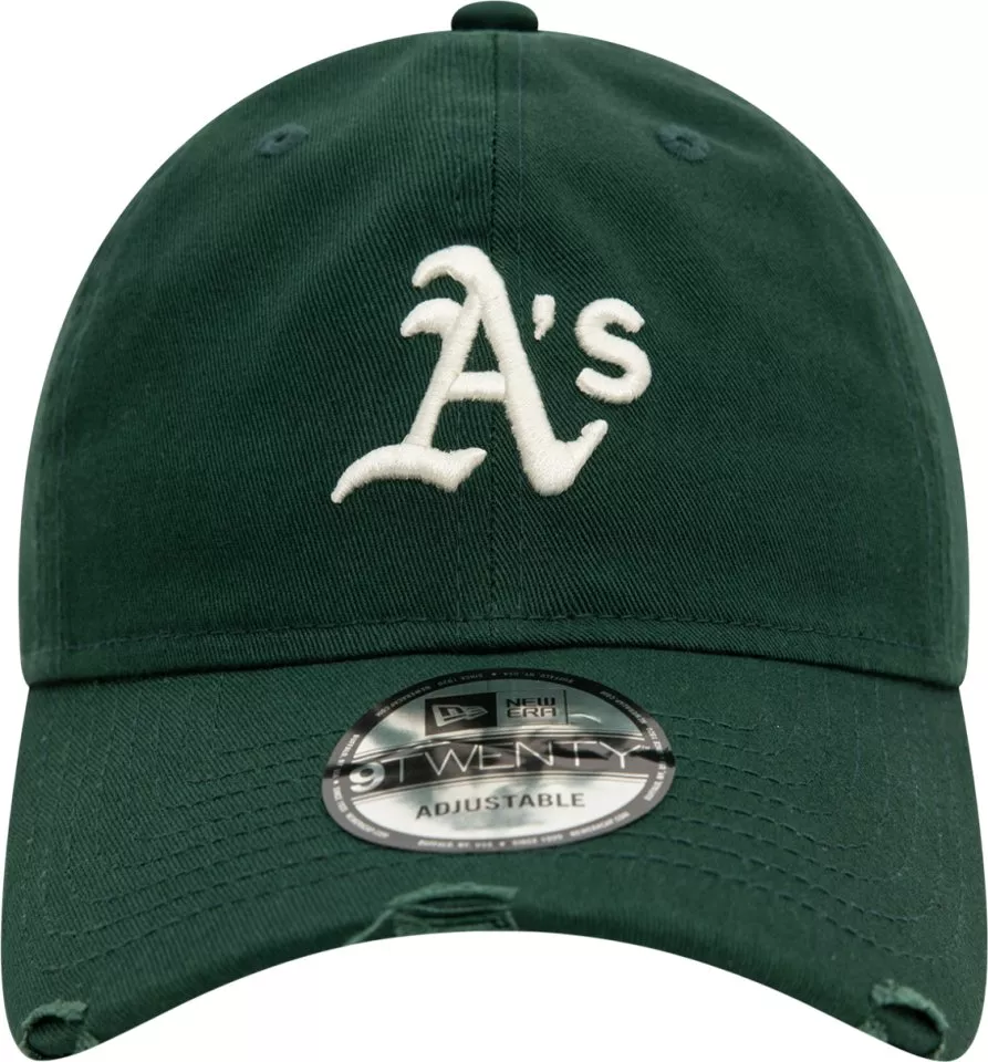 Šiltovka New Era Oakland Athletics Distressed Dark Green 9TWENTY Adjustable Cap