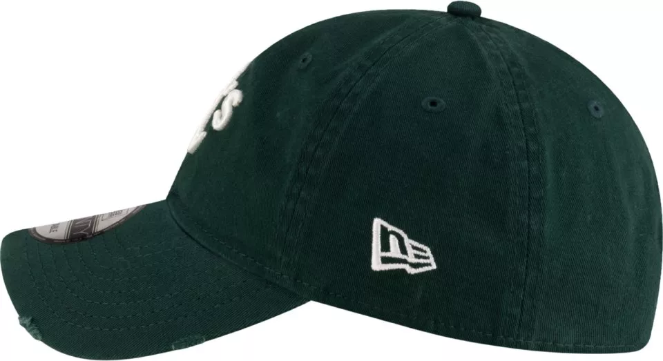 Šiltovka New Era Oakland Athletics Distressed Dark Green 9TWENTY Adjustable Cap