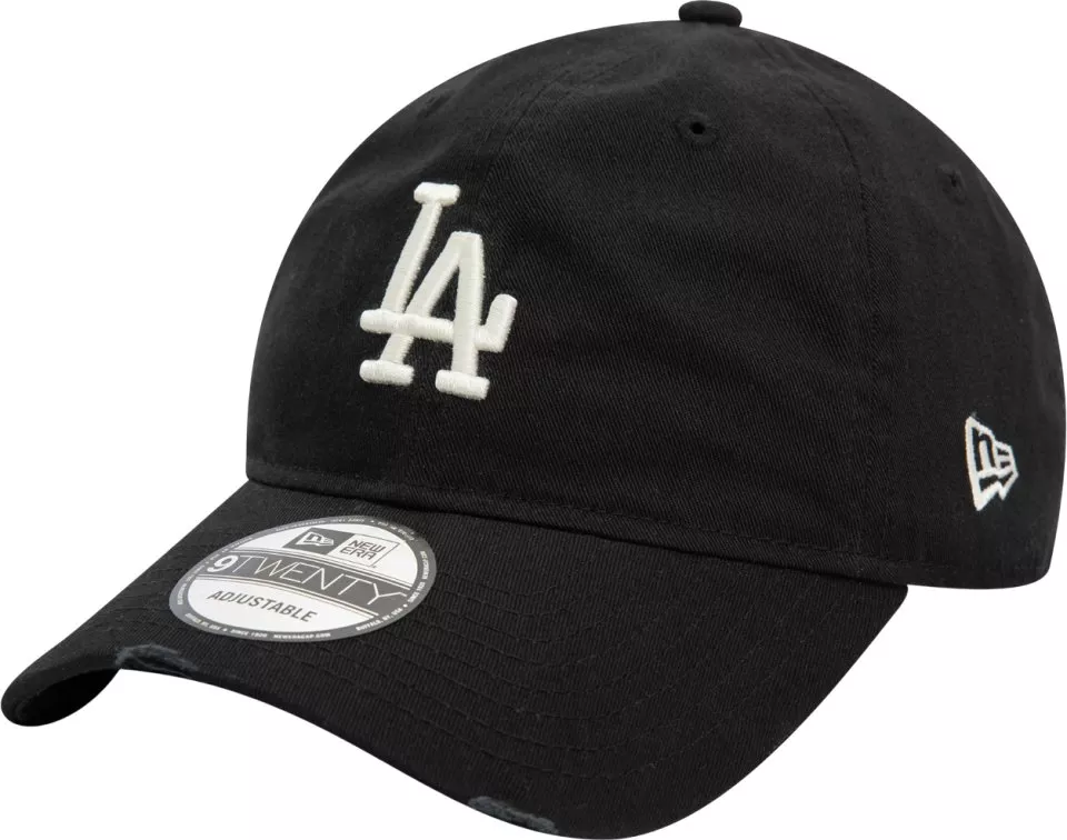 New Era LA Dodgers Distressed Black 9TWENTY Adjustable Cap Baseball sapka