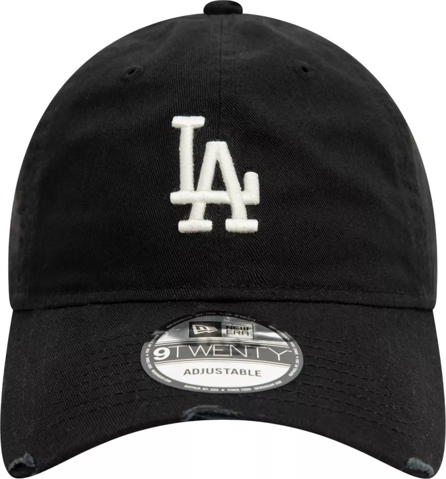New Era LA Dodgers Distressed Black 9TWENTY Adjustable Cap Baseball sapka