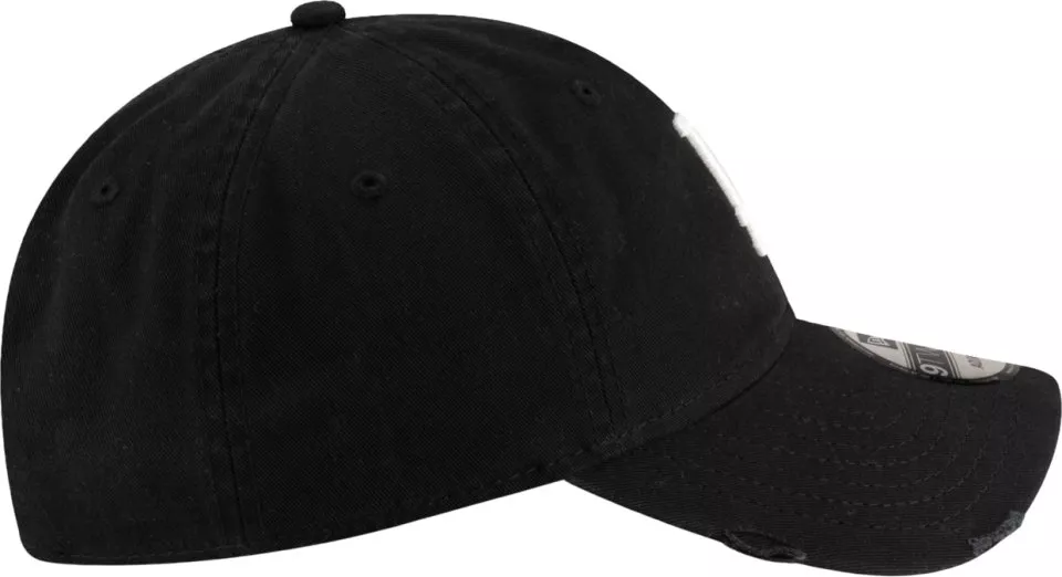 New Era LA Dodgers Distressed Black 9TWENTY Adjustable Cap Baseball sapka