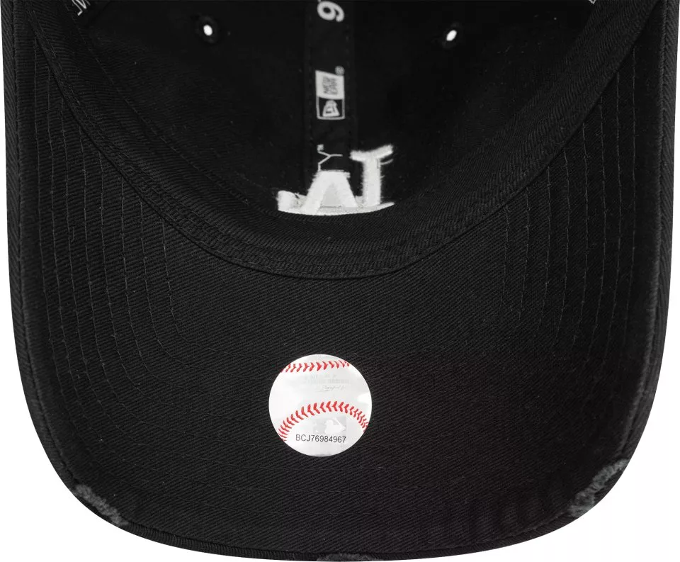 New Era LA Dodgers Distressed Black 9TWENTY Adjustable Cap Baseball sapka