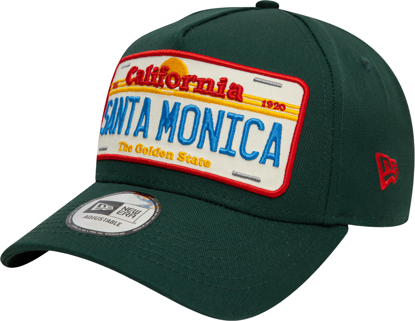 Kšiltovka New Era Santa Monica License Plate 9Forty