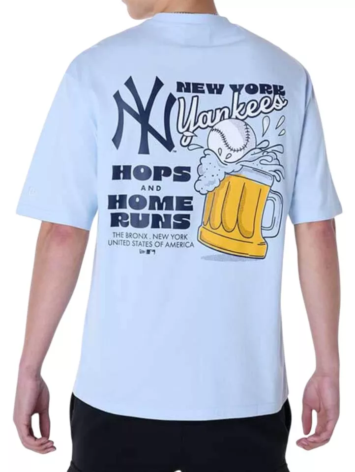 Tricou Era MLB New York Yankees Food Graphic Oversized T-Shirt