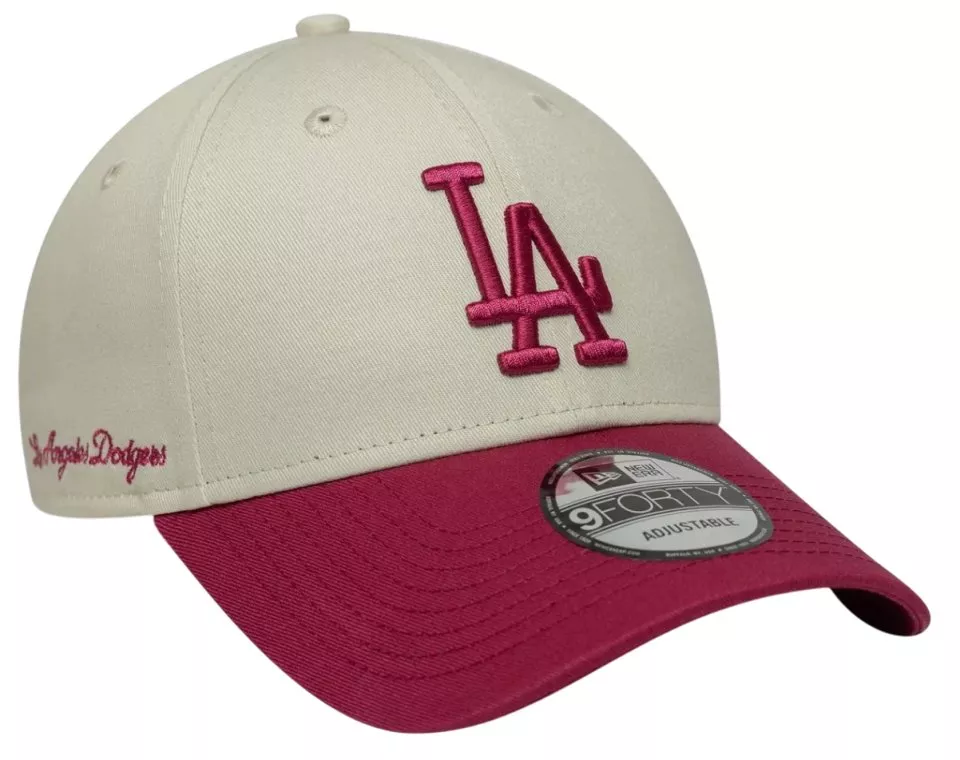 Sapca New Era MLB Los Angeles Dodgers Side Script 9Forty Cap
