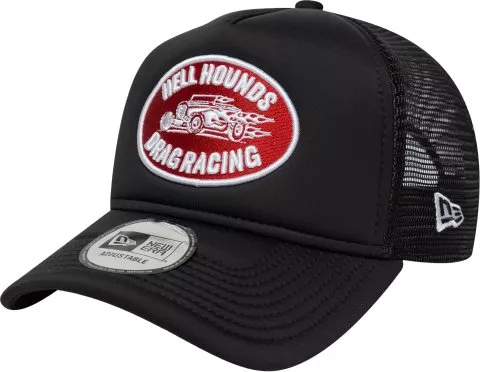 New Era Branded Graphic Patch Trucker Cap