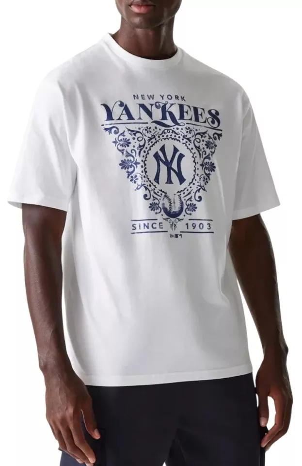 Era MLB New York Yankees Floral Graphic Oversized T-Shirt Rövid ujjú póló
