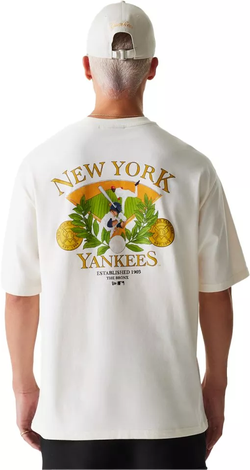 Unisex tričko New Era MLB New York Yankees Graphic Oversized